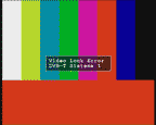 New television  testcard