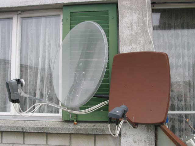 hidden satellite dish